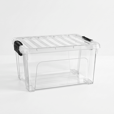 Caja de Almacenaje Klip 16.6L Plastic Forte con Tapa Cajas de plástico almacenaje Caja con Tapa - Sweet Home