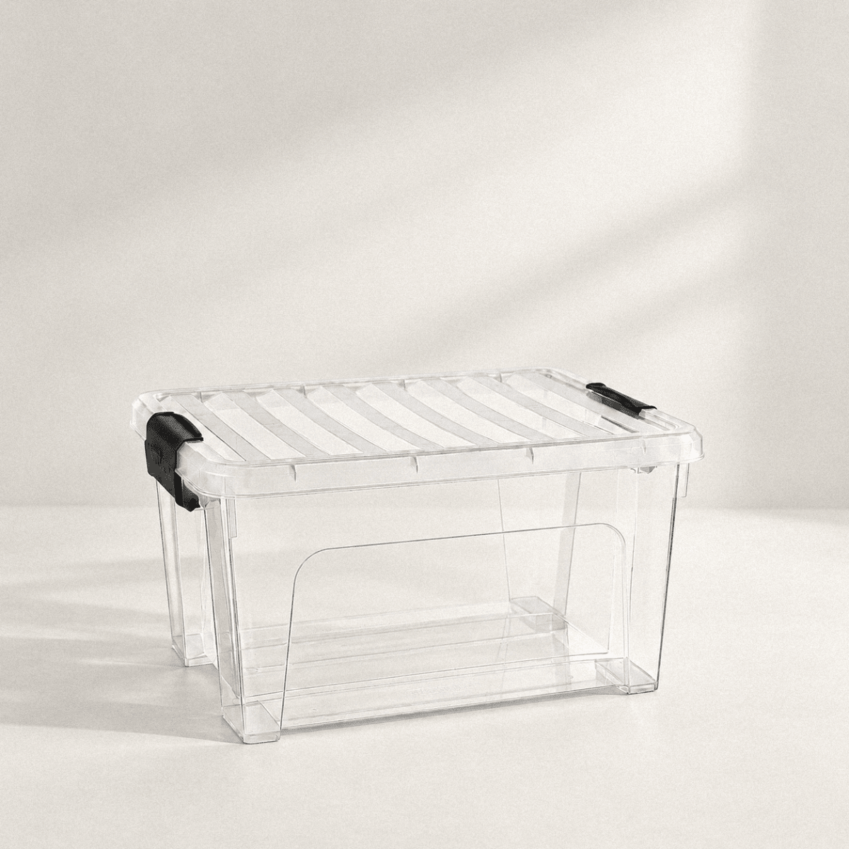 Caja de Almacenaje Klip 16.6L Plastic Forte con Tapa Cajas de plástico almacenaje Caja con Tapa - Sweet Home