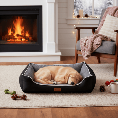 Cama Cuna para Perros Gris | Suave, Lavable y Cómoda - Sweet Home - Sweet Home