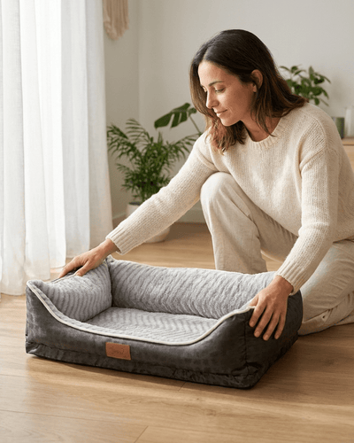 Cama Cuna para Perros y Gatos | Viscoelástica y Lavable Camas para perros ama - Sweet Home
