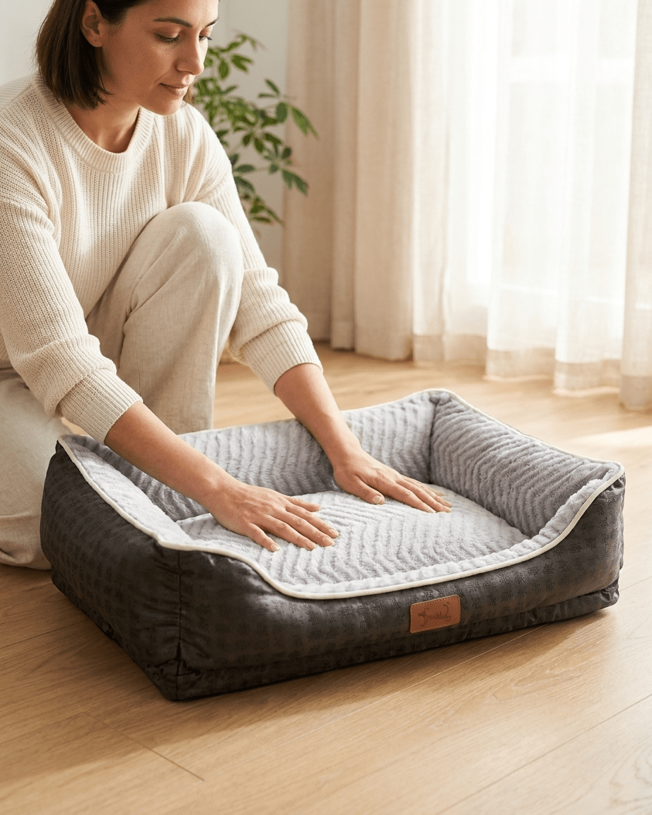 Cama Cuna para Perros y Gatos | Viscoelástica y Lavable Camas para perros ama - Sweet Home