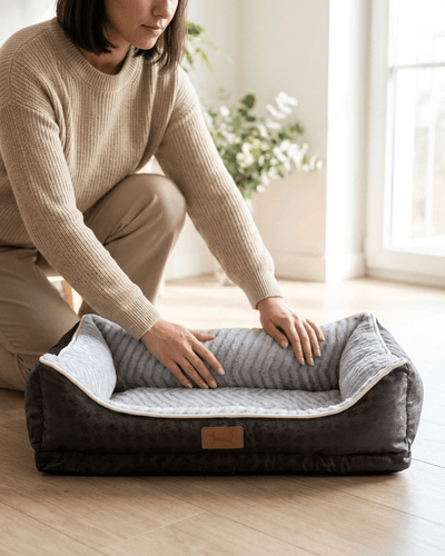 Cama Cuna para Perros y Gatos | Viscoelástica y Lavable Camas para perros ama - Sweet Home