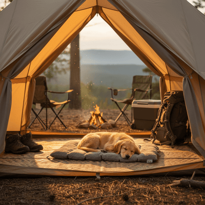 Cama de Viaje para Perros - Ligera, Plegable y Cómoda - Sweet Home