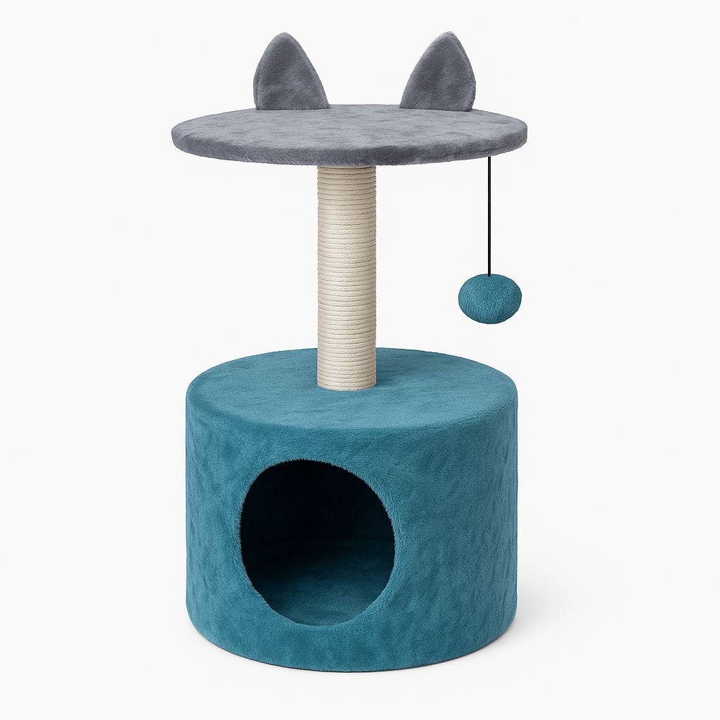 Casa Rascador para Gato | Árbol Rascador con Casita - Sweet Home