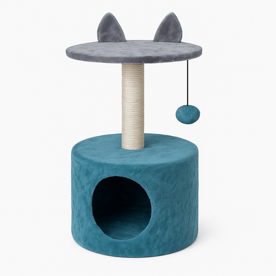 Casa Rascador para Gato | Árbol Rascador con Casita - Sweet Home