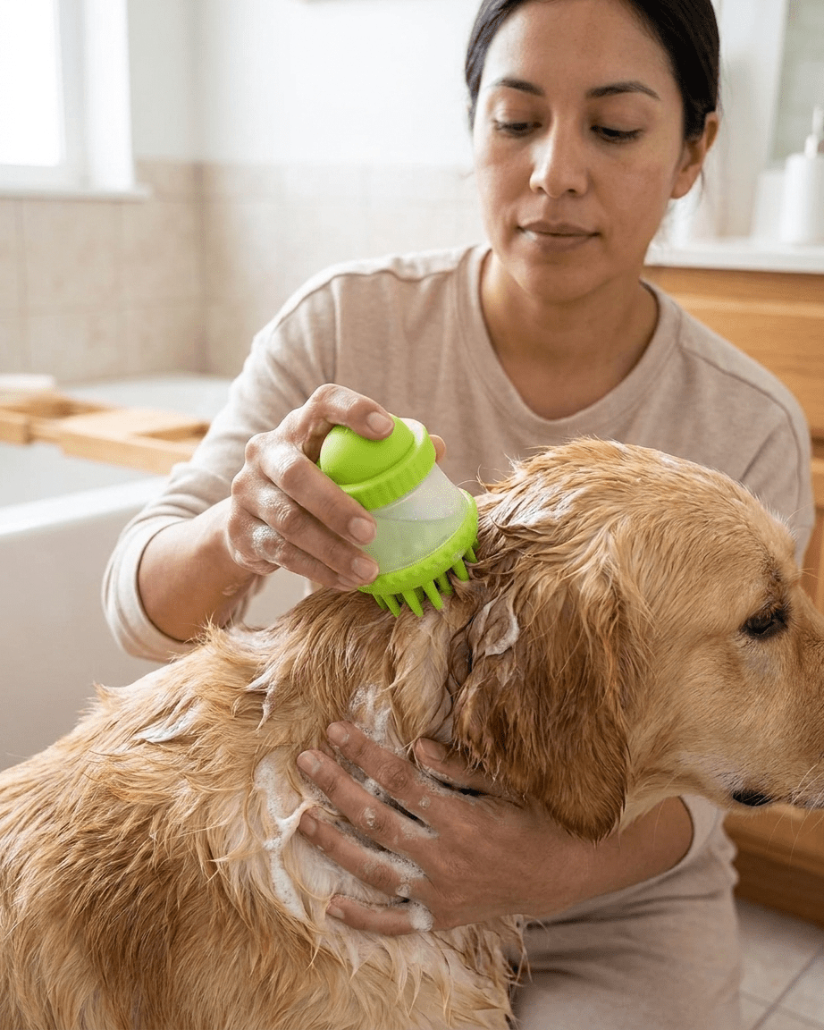 Cepillo de Baño para Perros y Gatos Productos para mascotas accesorios para perros - Sweet Home