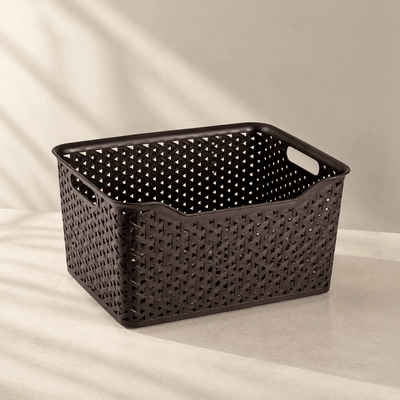 Cesta de Almacenaje Nature 18L – Ideal para Organizar Baños, Cocinas y Armarios Cestas para almacenaje cesta para ropa - Sweet Home