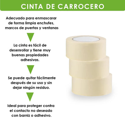 Cinta de Carrocero para Pintar y Enmascarar - Sweet Home