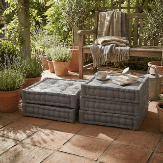 Cojín de Suelo Industrial 45cm - Estampado Factory | Sweet Home - Sweet Home