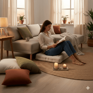 Cojines de Suelo 60x60 Comodidad y Estilo para tu Hogar | Sweet Home - Sweet Home