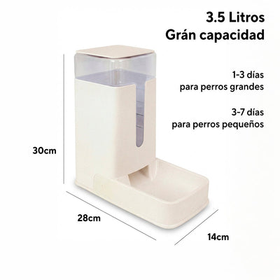 Comedero automático 3.5L para perros y gatos - Sweet Home