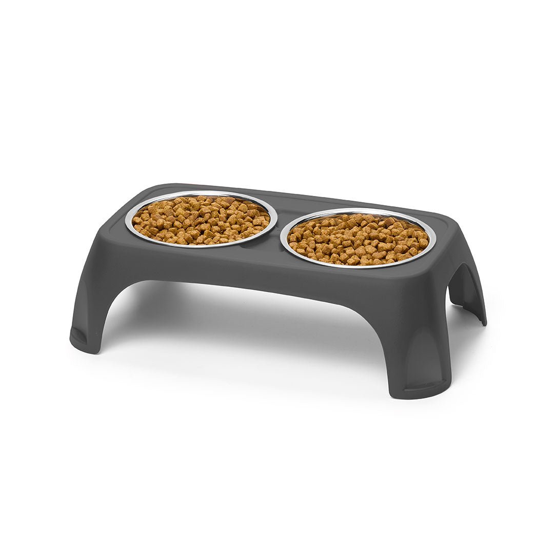 Comedero Elevado Doble para Perros y Gatos - Sweet Home