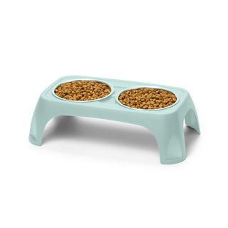 Comedero Elevado Doble para Perros y Gatos - Sweet Home