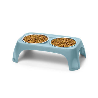 Comedero Elevado Doble para Perros y Gatos - Sweet Home