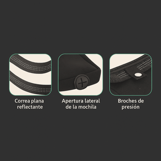 Correa Ergonómica para Perro con Bolsa de Paseo Integrada - Sweet Home