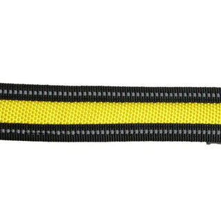 Correa LED para Perro Luz Amarilla 120 cm – Recargable USB, Alta Visibilidad Nocturna - Sweet Home