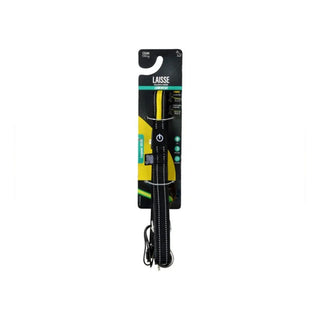 Correa LED para Perro Luz Amarilla 120 cm – Recargable USB, Alta Visibilidad Nocturna - Sweet Home