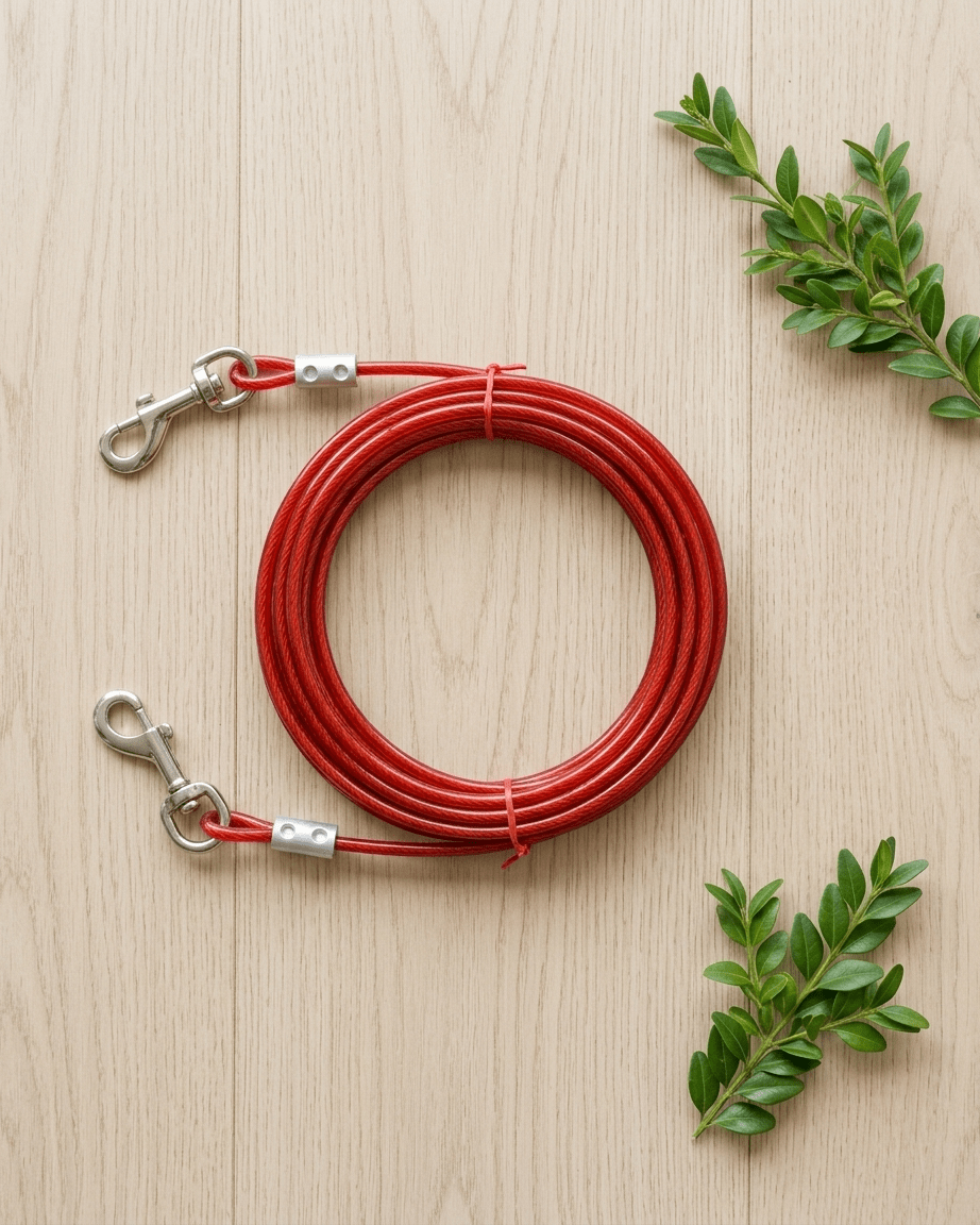 Correa Para Perros Ultra Resistente 6m Cable Acero Perros Correas para mascotas accesorios para perros - Sweet Home