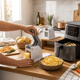 Cortador de Patatas Fritas Manual Quttin | Acero Inoxidable - Sweet Home