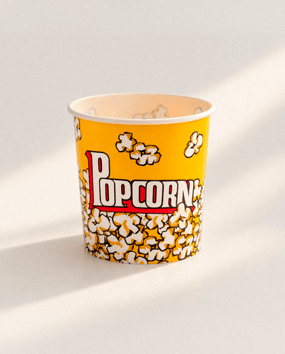 Cubo reutilizable para palomitas Cubos de caramelos accesorios de cocina - Sweet Home