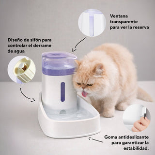 Dispensador de Agua Automático 3.5L Perros y Gatos | Sin BPA - Sweet Home
