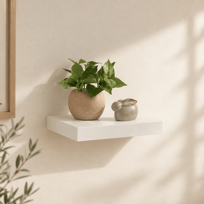 Estante Flotante de 25 cm x 23 cm Estantes y estanterías de pared de esquina Estanteria - Sweet Home