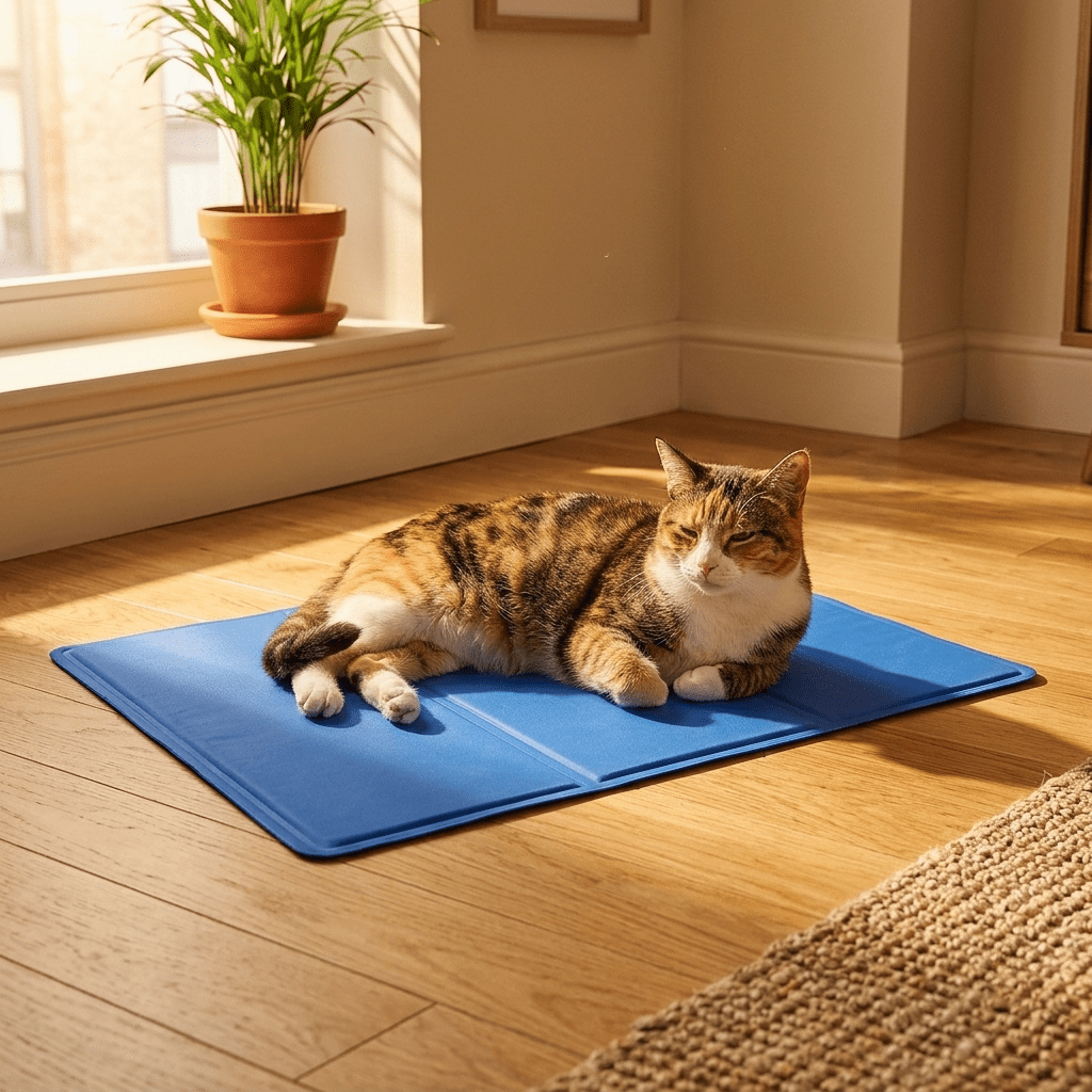 Esterilla Refrigerante para Perros y Gatos - Alfombra de Gel Frío - Sweet Home