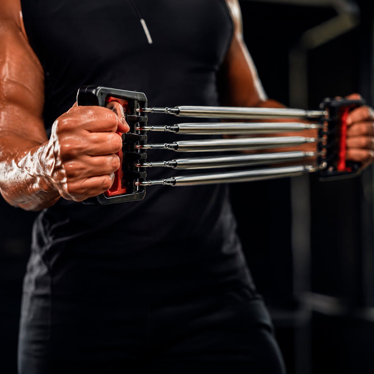 Extensor Para Musculación De Pecho Muelles Ajustable Ejercitadores para pecho Deporte - Sweet Home