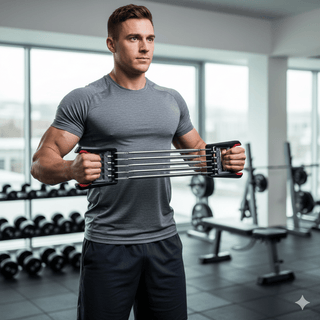 Extensor Para Musculación De Pecho Muelles Ajustable - Sweet Home