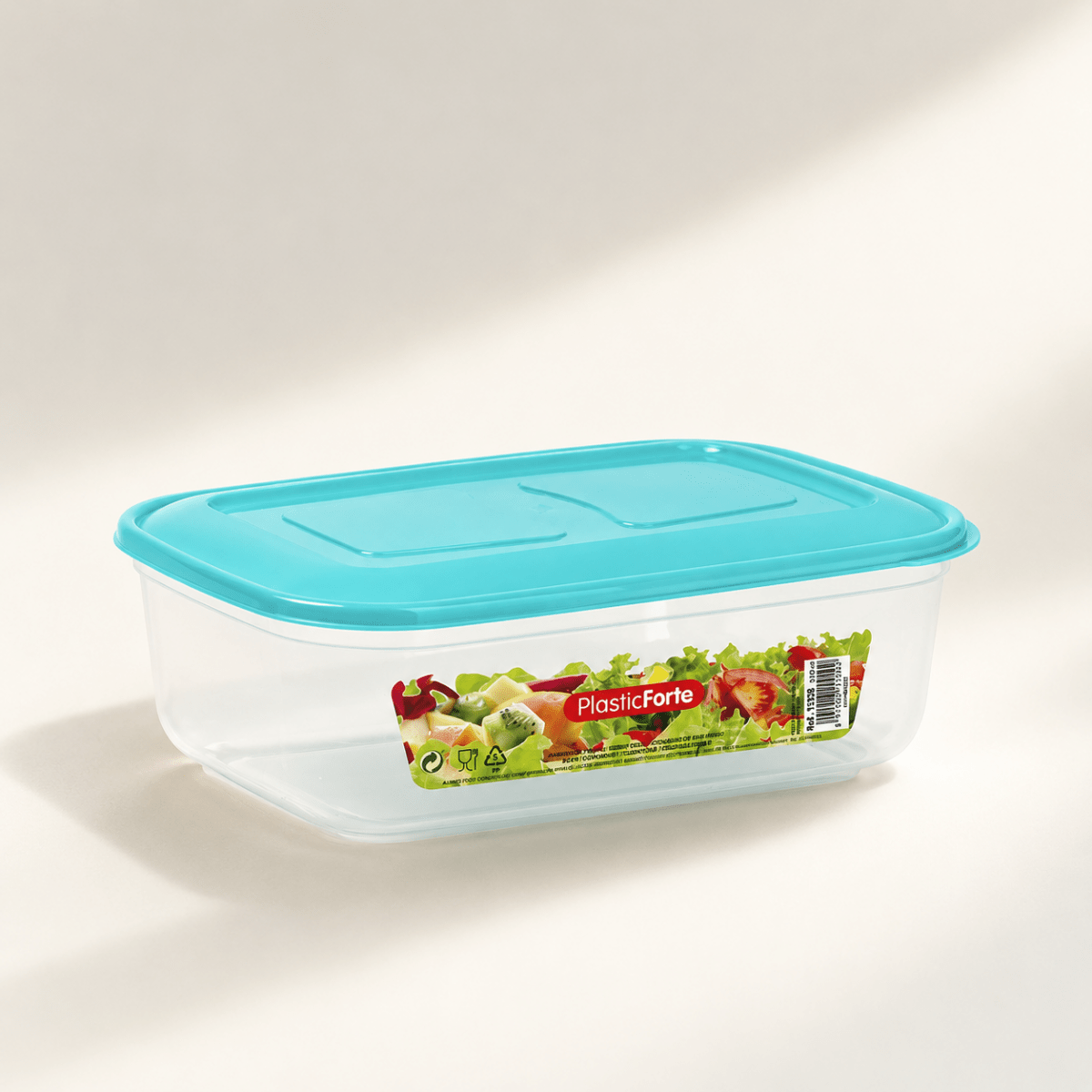 Fiambrera Classic Rectangular 2,5 Litros - PlasticForte Fiambreras bote - Sweet Home