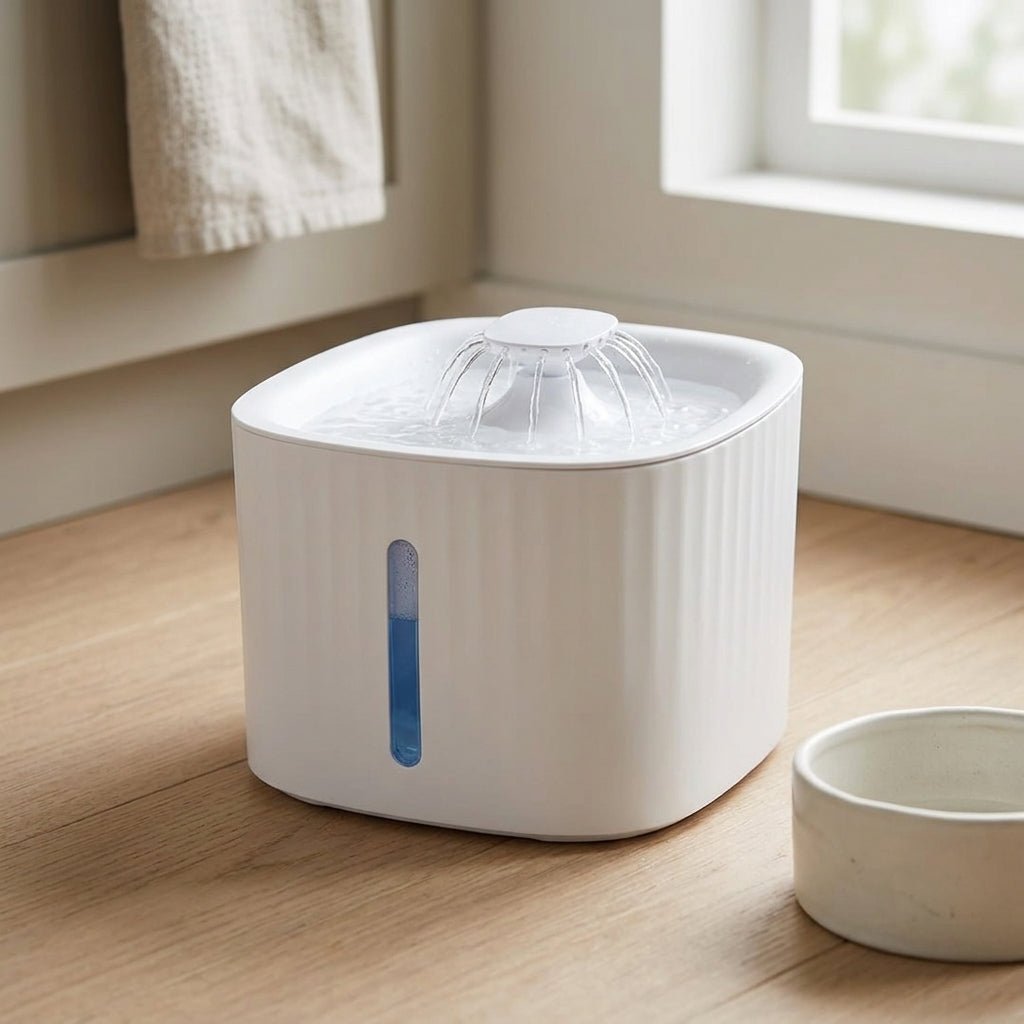 Fuente de Agua Automática para Gatos 3 L – Bomba Silenciosa, Filtro y Sensor Nivel Fuentes de agua Accesorios Gatos - Sweet Home