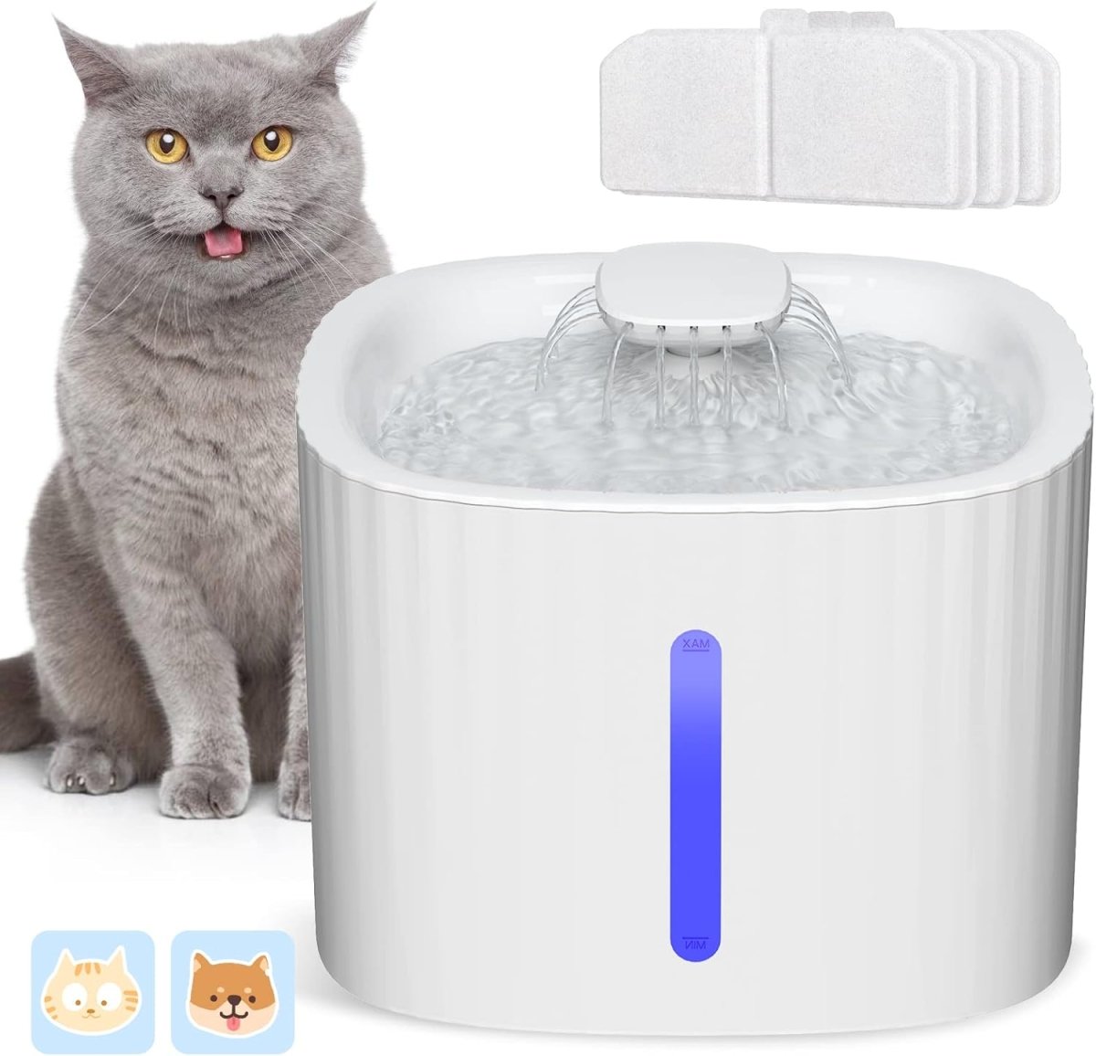 Fuente de Agua Automática para Gatos 3 Litros - Sweet Home