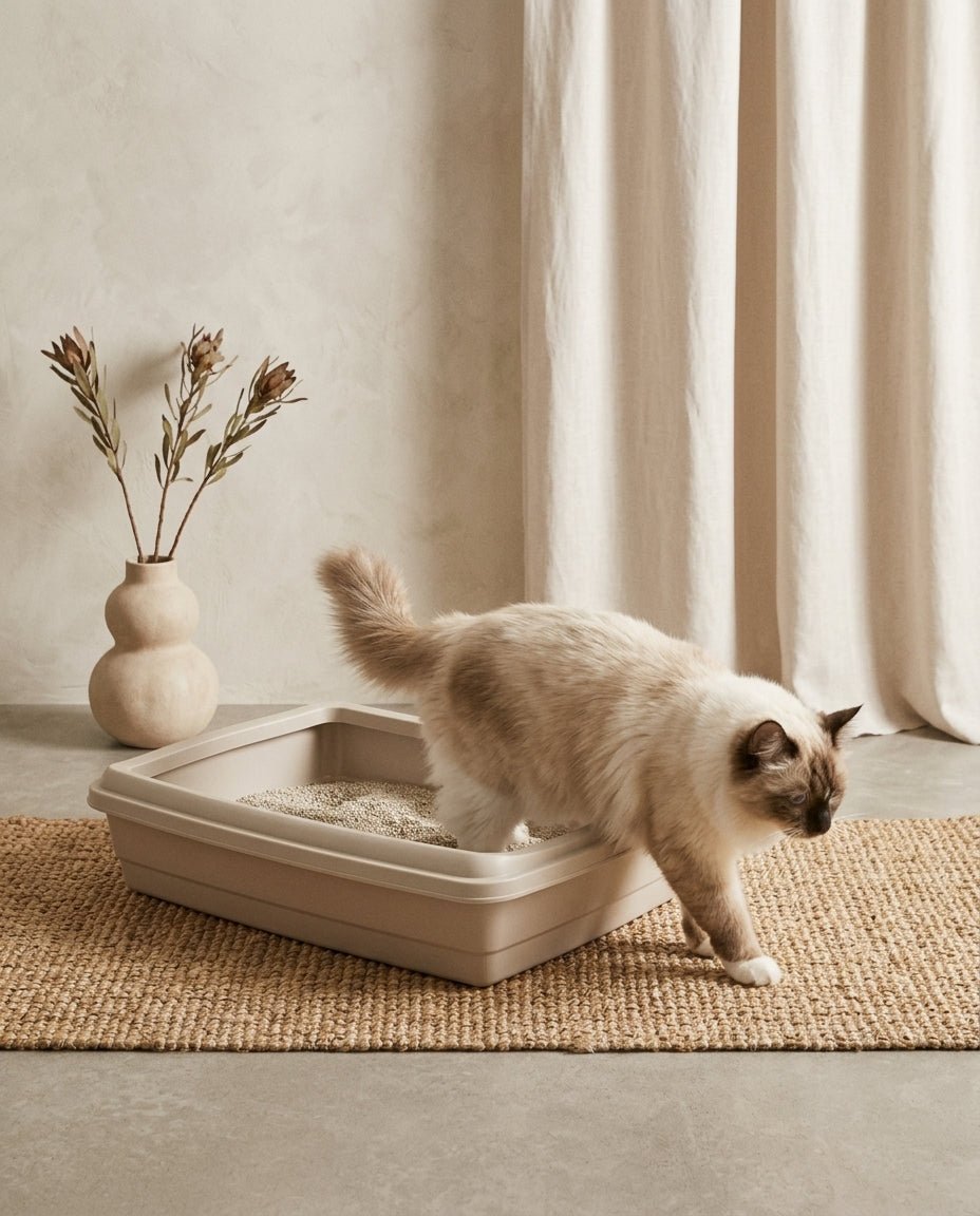 Gatera de Plástico con Pala para Gatos Areneros Accesorios Gatos - Sweet Home