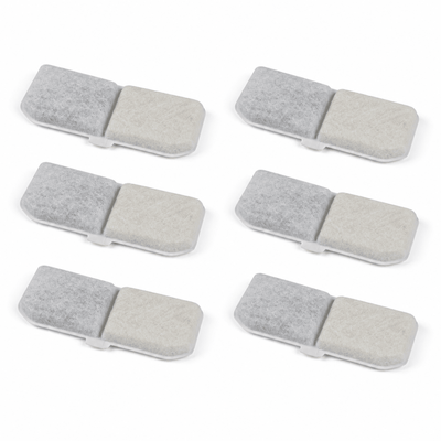 Juego de 6 Filtros para Fuente de Agua de Mascotas | Compatible y Duradero Fuentes de agua Filtros - Sweet Home