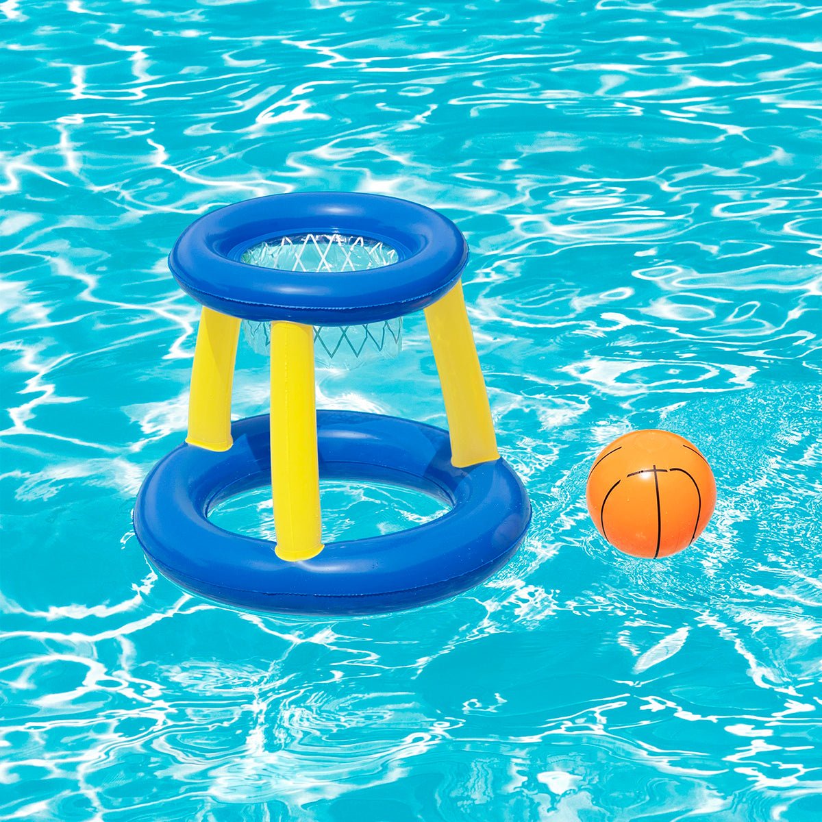 Juego de Baloncesto Flotante Bestway | Canasta para Piscina Inflable - Sweet Home