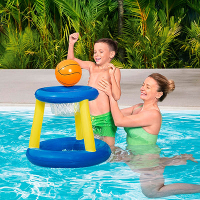 Juego de Baloncesto Flotante Bestway | Canasta para Piscina Inflable - Sweet Home