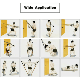 Kit 5 Bandas de Resistencia con Asas Fitness - Sweet Home