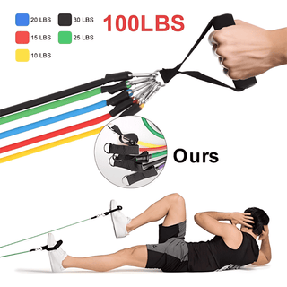 Kit 5 Bandas de Resistencia con Asas Fitness - Sweet Home
