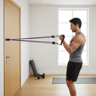 Kit 5 Bandas de Resistencia con Asas Fitness - Sweet Home