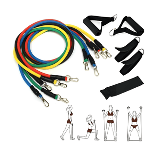 Kit 5 Bandas de Resistencia con Asas Fitness - Sweet Home