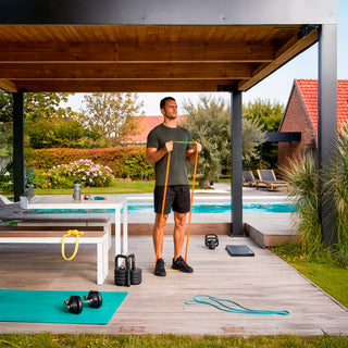 Kit Entrenamiento 3 Bandas Elásticas 15/25/35 kg - Sweet Home