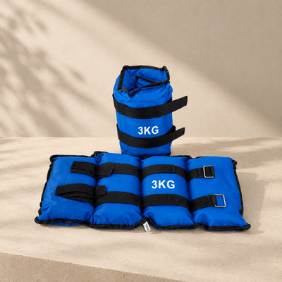 Lastres Pesas para Tobillos y Muñecas 3 kg Tobilleras Deporte - Sweet Home
