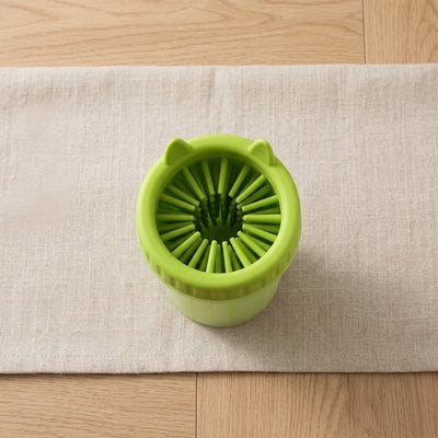 Limpia Patas para Perros | Lavador Portátil con Cepillos de Silicona Limpiador patas Accesorio para gatos - Sweet Home