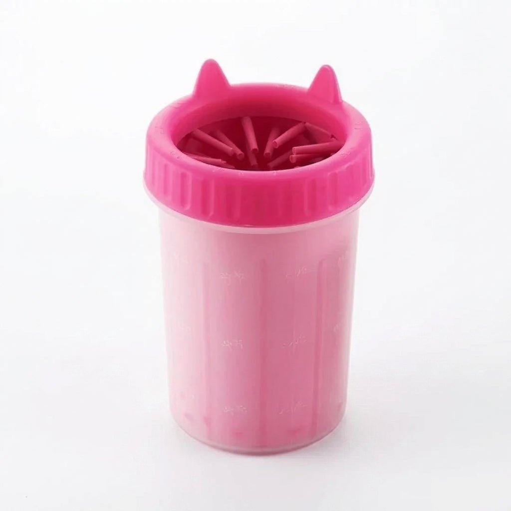 Limpia Patas para Perros | Lavador Portátil con Cepillos de Silicona Limpiador patas Accesorio para gatos - Sweet Home