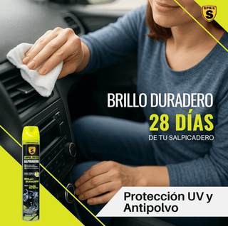 Limpia Salpicaderos Coche SPSIL | Brillo 28 días 650ml - Sweet Home