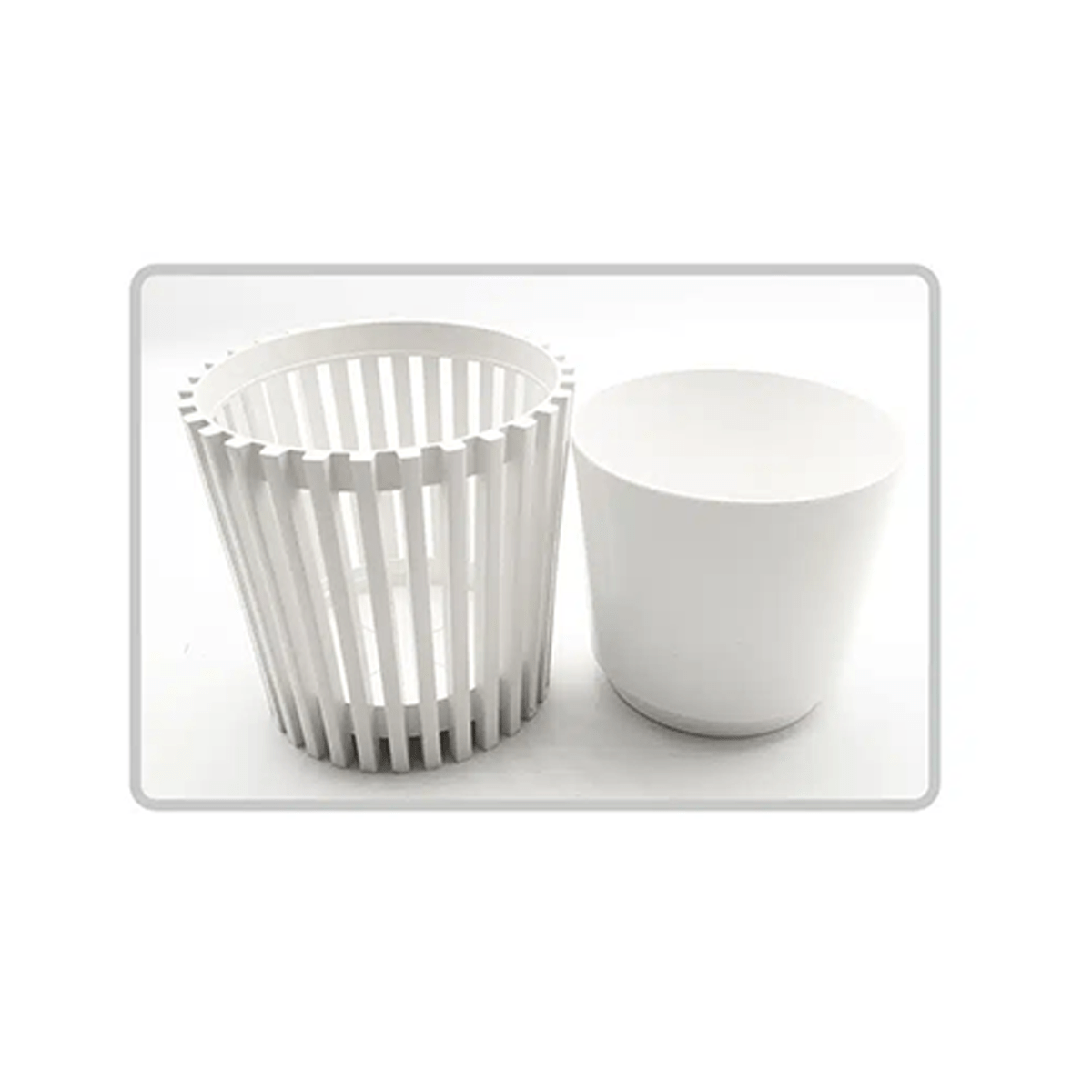 Maceta Plástica Decorativa para Interior y Exterior | Ligera y Resistente - Sweet Home