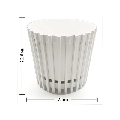 Maceta Plástica Decorativa para Interior y Exterior | Ligera y Resistente - Sweet Home