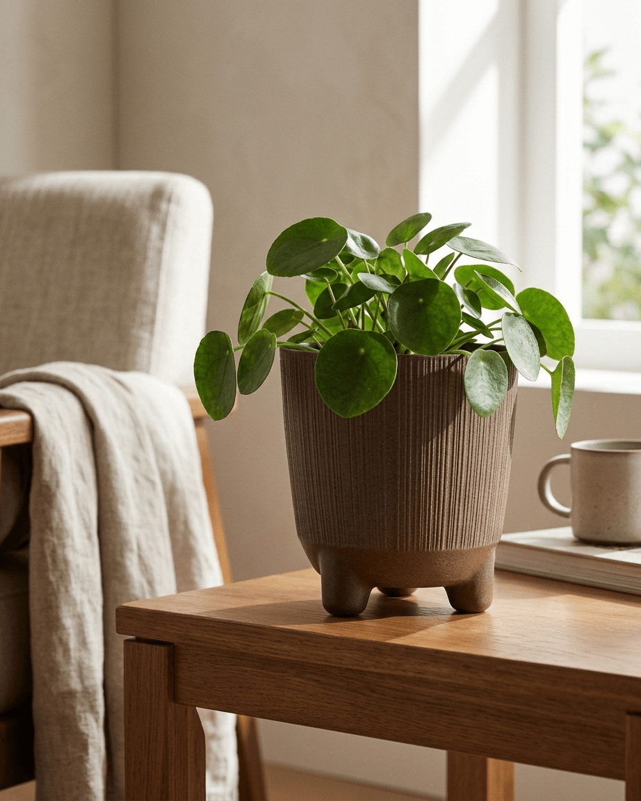 Macetero Eco Wood 4 L con patas maceteros Maceta - Sweet Home