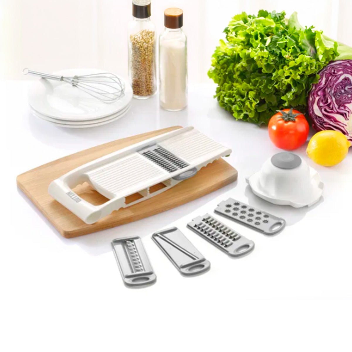 Mandolina de Cocina 5 en 1 Quttin | Rebanador de Verduras - Sweet Home