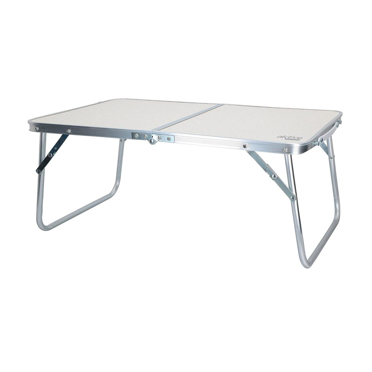 Mesa Plegable Camping Crema Ligera – Portátil y Resistente - Sweet Home